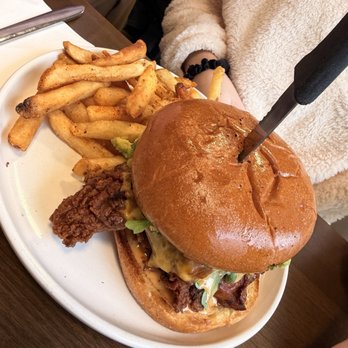 The Pantry - Chicken sandwich with fries - Breakfast & Brunch Near Me - Roseville, California