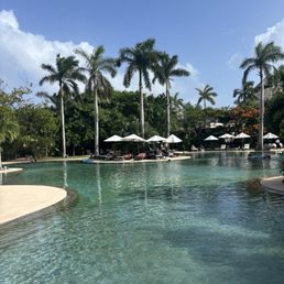 One of the pools