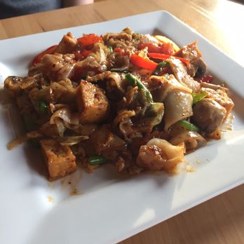 Thaitanium - Drunken Noodles with Tofu - Thai Near Me - Indianapolis, Indiana