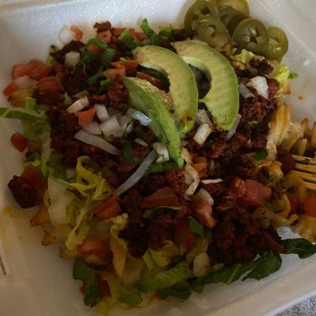 Los Gordos Mexican Restaurant - Texas Cheese fries with chorizo al pastor- no sour cream Absolutely a hidden gem in the menu that you should give a try! - Barbeque Near Me - Tyler, Texas Los Gordos Mexican Restaurant - Texas Cheese fries with chorizo al pastor- no sour cream Absolutely a hidden gem in the menu that you should give a try! - Barbeque Near Me - Tyler, Texas