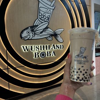 Wushiland Boba - Roasted Oolong Milk Tea with boba - Bubble Tea Near Me - Eastvale, California Wushiland Boba - Roasted Oolong Milk Tea with boba - Bubble Tea Near Me - Eastvale, California