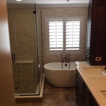 L I Modern Marble - a bathtub and shower - General Contractors Near Me - Oxnard, California L I Modern Marble - a bathtub and shower - General Contractors Near Me - Oxnard, California