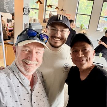 Cafe 9 - Frank (right) is an attentive host! - Coffee & Tea Near Me - Astoria, New York Cafe 9 - Frank (right) is an attentive host! - Coffee & Tea Near Me - Astoria, New York