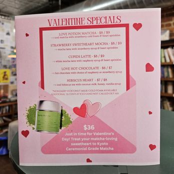 Abi's Books & Brews - Seasonal drink menu - Used Bookstore Near Me - Richmond, Virginia Abi's Books & Brews - Seasonal drink menu - Used Bookstore Near Me - Richmond, Virginia
