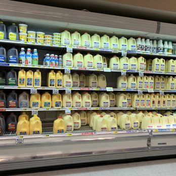 Ingles Supermarket - a display of dairy products - Grocery Near Me - Centre, Alabama