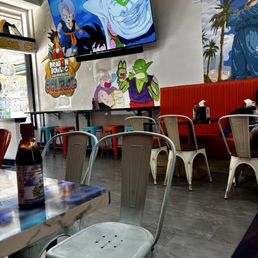 Inside the cafe