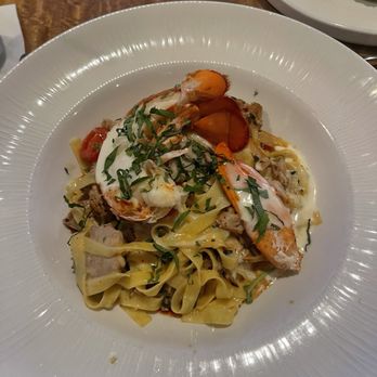 The Beach House - Fish and lobster pasta - Asian Fusion Near Me - Koloa, Hawaii