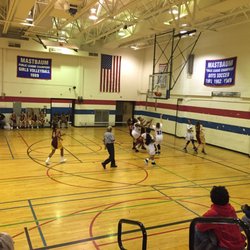 Jules E Mastbaum High School - Anya Rainwater from Central is running the court!