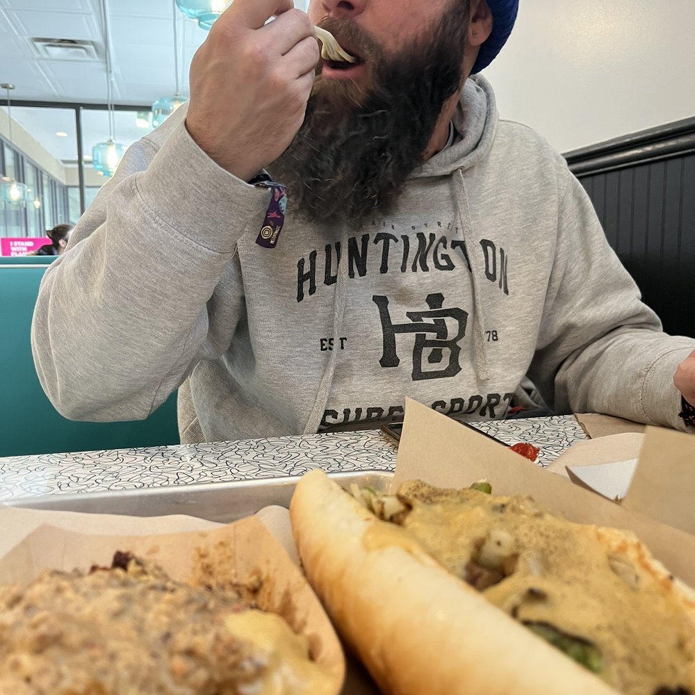 Philly cheesesteak and breakfast fries Philly cheesesteak and breakfast fries