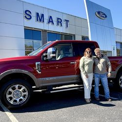 Smart Ford - Keelan and I by my new truck