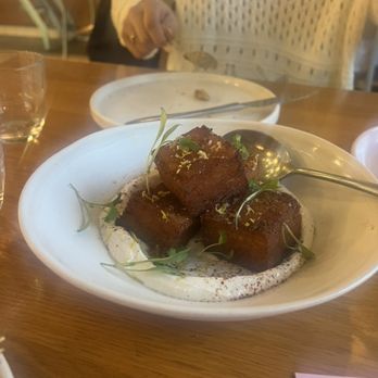Mayfield - Batata Harra Thousand Layered Potatoes - New American Near Me - San Juan Capistrano, California