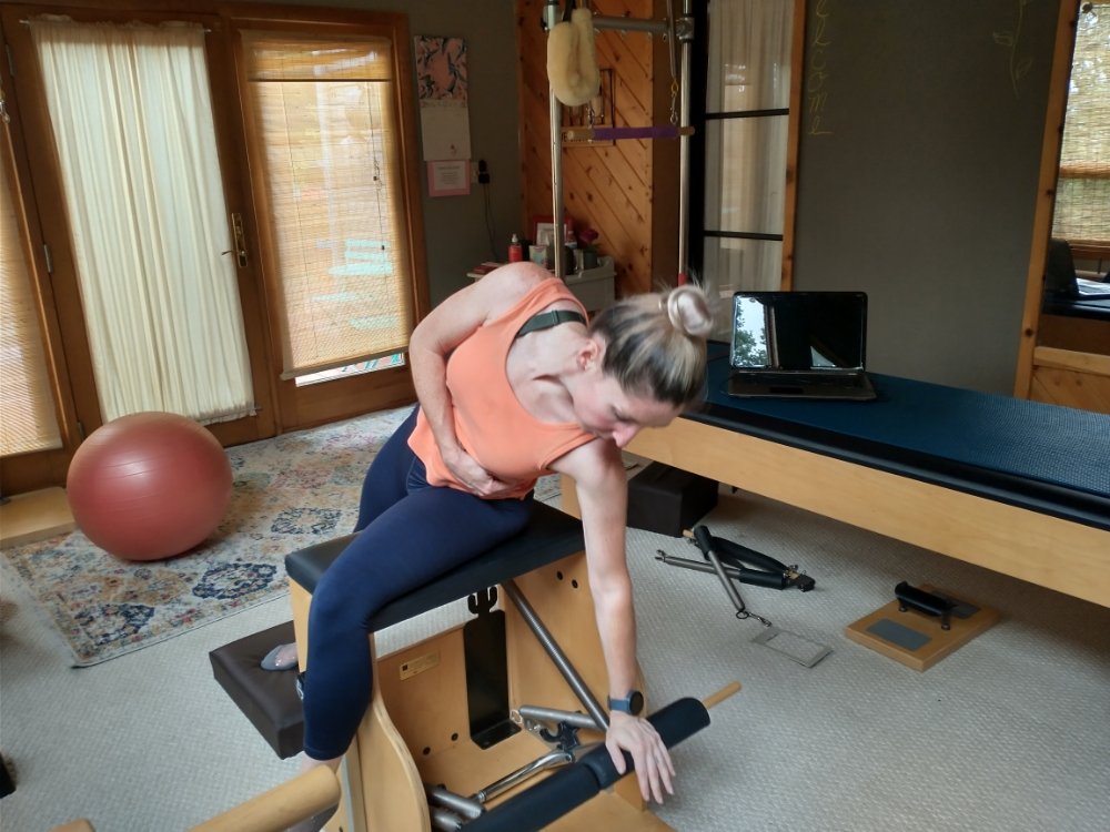 Social spots from  Pilates With Leslie