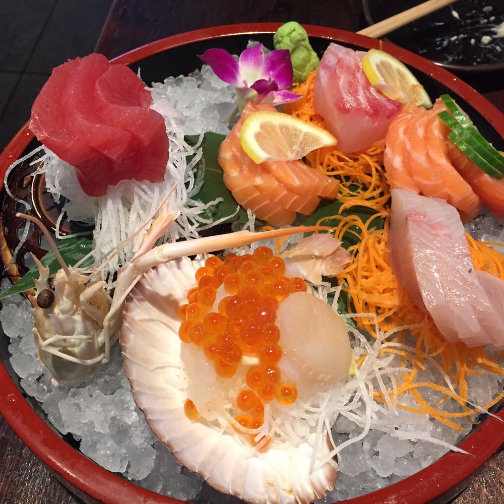 Sashimi platter