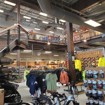 REI - Inside the store which has 2 levels. - Bikes Near Me - Greensboro, North Carolina REI - Inside the store which has 2 levels. - Bikes Near Me - Greensboro, North Carolina