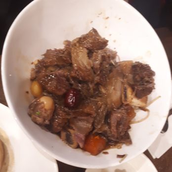 Five Senses - This was a $40 brasied beef dish, (So Gal Bi Jjim) which looks like $20 dish. Not appetizing AT ALL. - Korean Near Me - New York, New York Five Senses - This was a $40 brasied beef dish, (So Gal Bi Jjim) which looks like $20 dish. Not appetizing AT ALL. - Korean Near Me - New York, New York