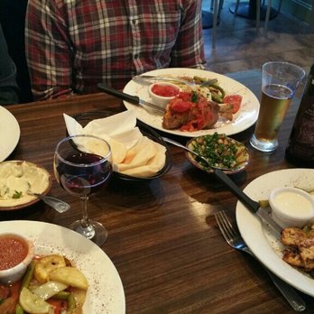 Byblos Restaurant - Lamb shank, lamb kebab, mixed grill and Sheikh Al Mihshi - Lebanese Near Me - Gainesville, Virginia