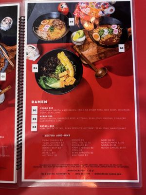 Menu photo 1 Orochi Ramen Clermont, FL