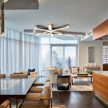 Gingerwood - Custom furnishings invite comfort for enjoying 360 views of downtown Austin - Interior Design Near Me - Austin, Texas Gingerwood - Custom furnishings invite comfort for enjoying 360 views of downtown Austin - Interior Design Near Me - Austin, Texas