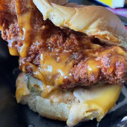 Mild chicken slider