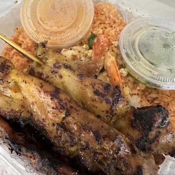 Thai BBQ - Beef Sa - te and Chicken sate half and half $16.50 - Thai Near Me - Panorama City, California