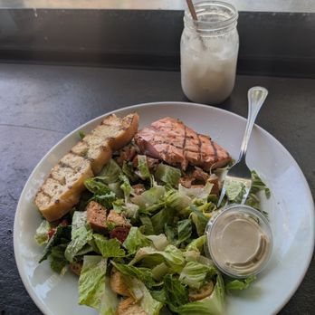 Urban Plates - Salmon Cesar Salad - Salad Near Me - Pasadena, California Urban Plates - Salmon Cesar Salad - Salad Near Me - Pasadena, California