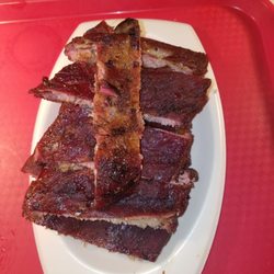 Box Car Barbeque - 1lb of ribs 6-7 bones