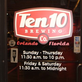 Ten10 Brewing Co - Sandwiches Near Me - Orlando, Florida Ten10 Brewing Co - Sandwiches Near Me - Orlando, Florida