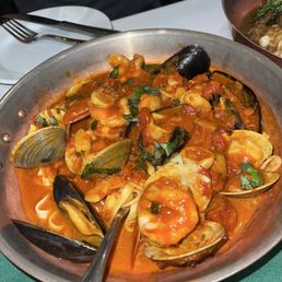 Seafood pasta