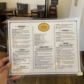 Muse Cafe & Tea - Menu - Cafes Near Me - Park Slope, New York