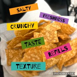 Mas Sabores - The key elements of tortilla chips. They have it all!