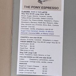 The Pony Espresso