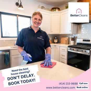 BetterCleans - Schedule regular cleaning in Milwaukee with BetterCleans. Our team keeps your home consistently clean, organized, and clutter-free. - Home Cleaning Near Me - Milwaukee, Wisconsin
