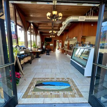 Ragged Point Coffee Shop And Bakery - Lovely coffee shop with a beautiful tile mural on the floor! - Bakeries Near Me - Ragged Point, California Ragged Point Coffee Shop And Bakery - Lovely coffee shop with a beautiful tile mural on the floor! - Bakeries Near Me - Ragged Point, California