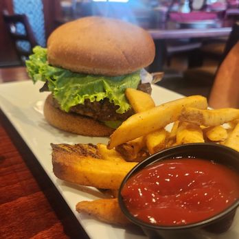 Stoney Brook Grille - Impossible burger, It's impossible to know it wasn't beef! Definitely one for you to try! - New American Near Me - North Branch, New Jersey Stoney Brook Grille - Impossible burger, It's impossible to know it wasn't beef! Definitely one for you to try! - New American Near Me - North Branch, New Jersey