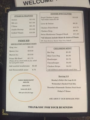 Menu photo 3 A & B Grill 'n Bar Shelby, NE Menu photo 3 A & B Grill 'n Bar Shelby, NE