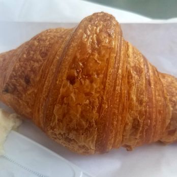 Gracious Bakery + Cafe - Plain croissant, one of the only pastries left at 2:20. - Breakfast & Brunch Near Me - New Orleans, Louisiana