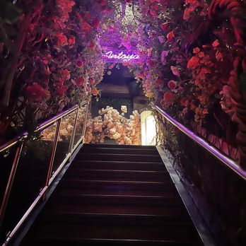 Anto - The walkway up to the third floor. - Korean Near Me - New York, New York