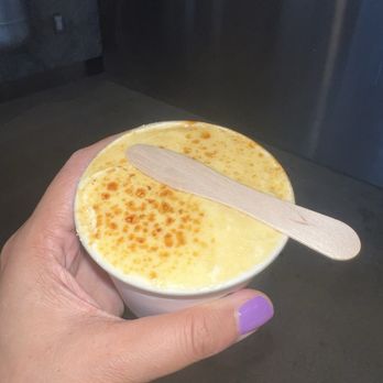 Mister Artisan Ice Cream - Creme brûlée - Ice Cream & Frozen Yogurt Near Me - Vancouver, British Columbia
