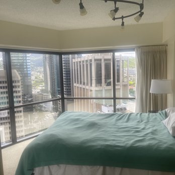 Aston at the Executive Centre Hotel - Separate bedroom with gorgeous views of the city and mountains. - Resorts Near Me - Honolulu, Hawaii