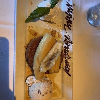 Eddie V's Prime Seafood - Bananas Foster Butter Cake - Seafood Near Me - Austin, Texas Eddie V's Prime Seafood - Bananas Foster Butter Cake - Seafood Near Me - Austin, Texas