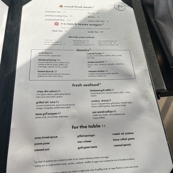 Pearl & Vine - Menu - New American Near Me - Katy, Texas