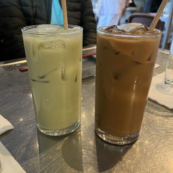 Lunch Lady - Pandan coconut milk tea and iced Vietnamese coffee - Vietnamese Near Me - Vancouver, British Columbia Lunch Lady - Pandan coconut milk tea and iced Vietnamese coffee - Vietnamese Near Me - Vancouver, British Columbia