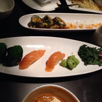 Koi Asian Bistro - Wasabi tobiko & salmon with extra wasabi - Sushi Bars Near Me - Bourbonnais, Illinois