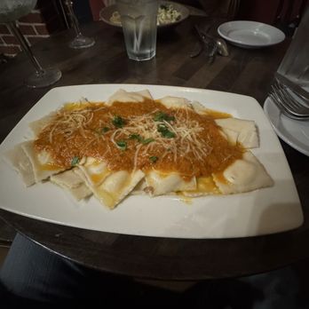 Brick House Restaurant - Theee Cheese Ravioli Entree - Italian Near Me - Elk Grove, California Brick House Restaurant - Theee Cheese Ravioli Entree - Italian Near Me - Elk Grove, California