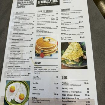 The Foundation - Menu - Breakfast & Brunch Near Me - Paw Paw, Michigan The Foundation - Menu - Breakfast & Brunch Near Me - Paw Paw, Michigan