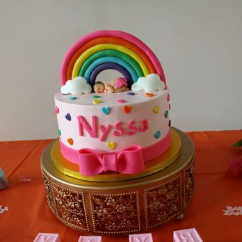 Tiffany's Bakery - Rainbow Baby cake - Bakeries Near Me - Annandale, Virginia Tiffany's Bakery - Rainbow Baby cake - Bakeries Near Me - Annandale, Virginia