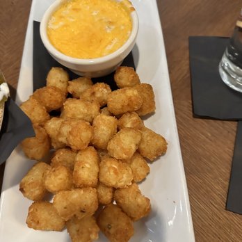 Libations - Old Bay Tater Tots with crab dip - Bars Near Me - Millersville, Maryland
