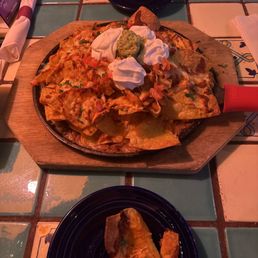 Loaded Skillet Nachos