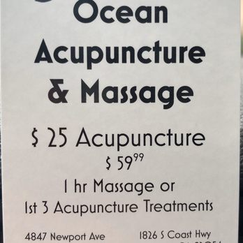 Ocean Acupuncture & Massage - Acupuncture Near Me - Oceanside, California Ocean Acupuncture & Massage - Acupuncture Near Me - Oceanside, California