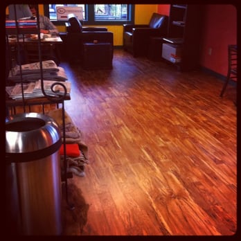 Rio Coffee Brewery - new floor! remodel going great. - Coffee & Tea Near Me - Avon Lake, Ohio